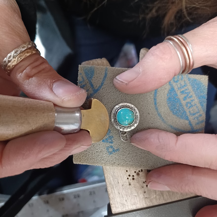 Making a Bezel Set Pendant 2