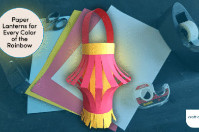 Paper Lanterns for Every Color of the Rainbow