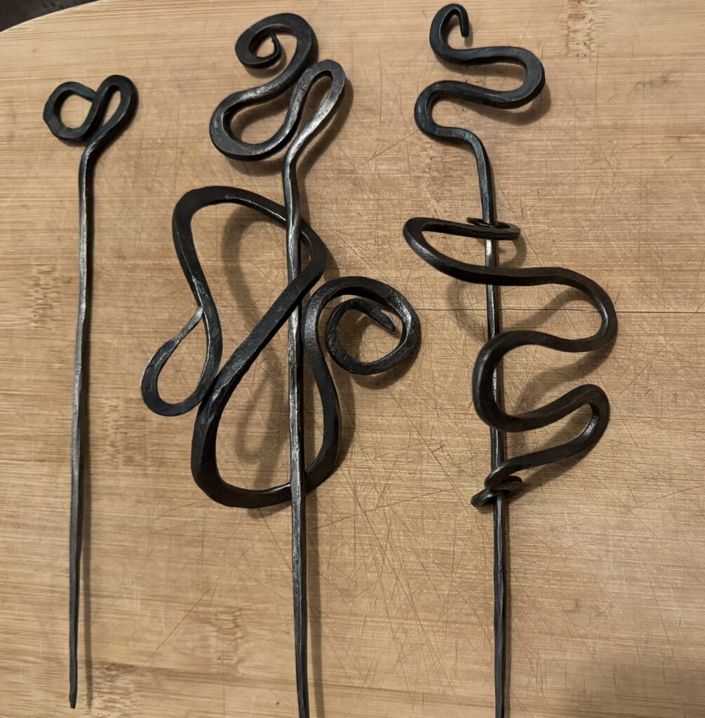 Making-a-hair-pin-vertical
